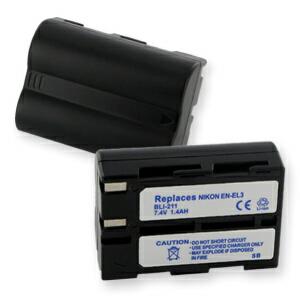 Original Nikon EN-EL3 Rechargeable Battery Replacement for Nikon D50, D70, D70s, D100 - Perfect for Travel, Photography & Professional Use