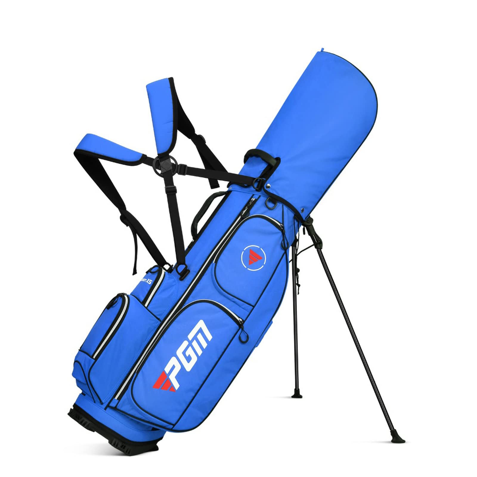 **PGM Golf Stand Bag - Lightweight 5-Way Divider, Waterproof & Durable with Adjustable Strap - Portable Golf Club Cart Bag for Men & Women | Perfect for Driving Range, Course & Travel**
