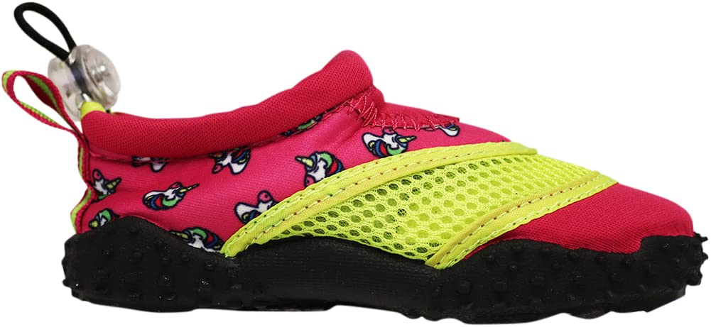 NORTY Wave Aqua Sock - Kids Water Shoes for Swimming, Beach & Pool - Lightweight Quick-Dry Aqua Socks with Non-Slip Sole - Perfect for Beach Vacation, Water Parks & Summer Activities
