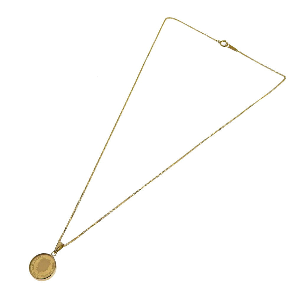 18K Gold 1/30 Ounce Coin Necklace for Women - Elegant Minimalist Jewelry Gift for Birthday, Anniversary & Valentine's Day - Perfect for Everyday Wear & Special Occasions