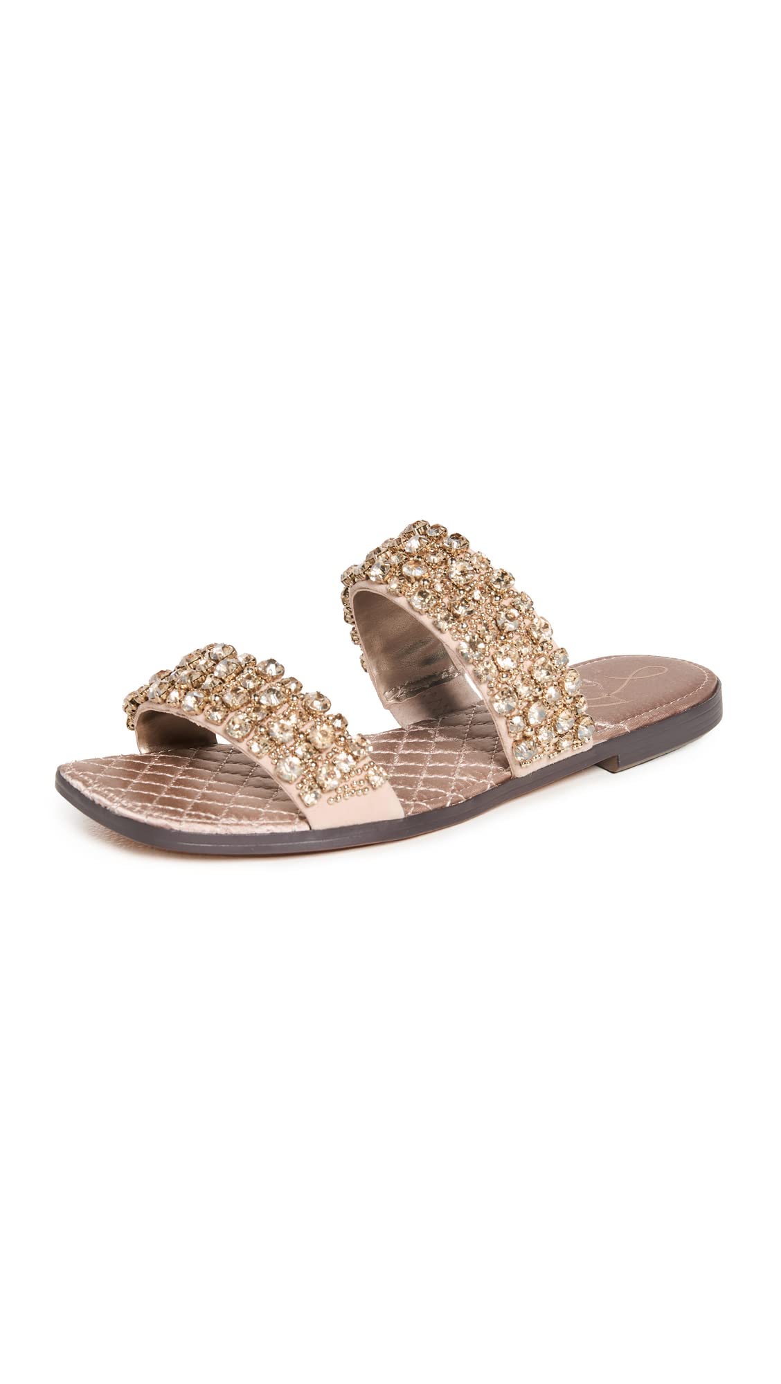 Sam Edelman Women's Ezel Sandals - Comfortable Leather Slide Sandals for Women | Casual Summer Shoes | Perfect for Beach, Vacation & Everyday Wear