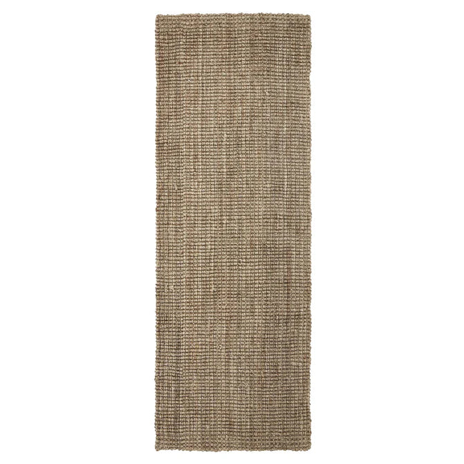 Kula Braided Jute Handwoven Reversible Indoor Area Rug - Eco-Friendly Natural Fiber Floor Mat for Living Room, Bedroom & Nursery Decor