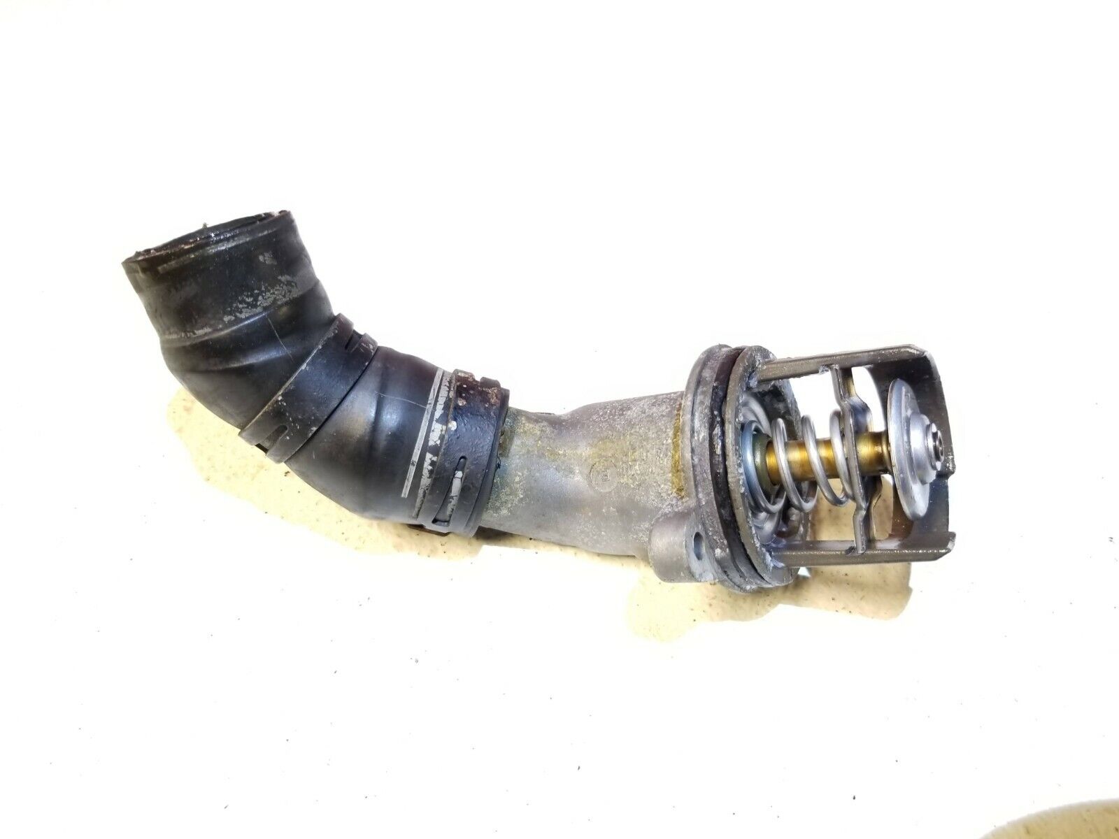 03 04 05 06 Audi A4 B6 3.0L Thermostat Housing OEM Replacement - Genuine Quality - Perfect for Engine Cooling System Repair & Maintenance