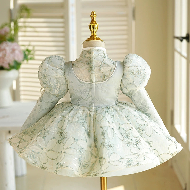 Princess Dress for Girls - Fluffy Birthday Party Gown | Elegant & Comfortable Kids Formal Wear for Special Occasions, Photos & Celebrations