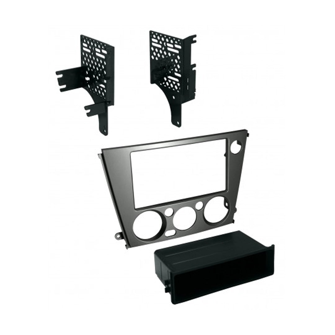 2005-2009 Subaru Legacy & Outback Single DIN or Double DIN Car Stereo Radio ISO Mount with Pocket - SBK923G - Perfect for Upgrading Your Car Audio System