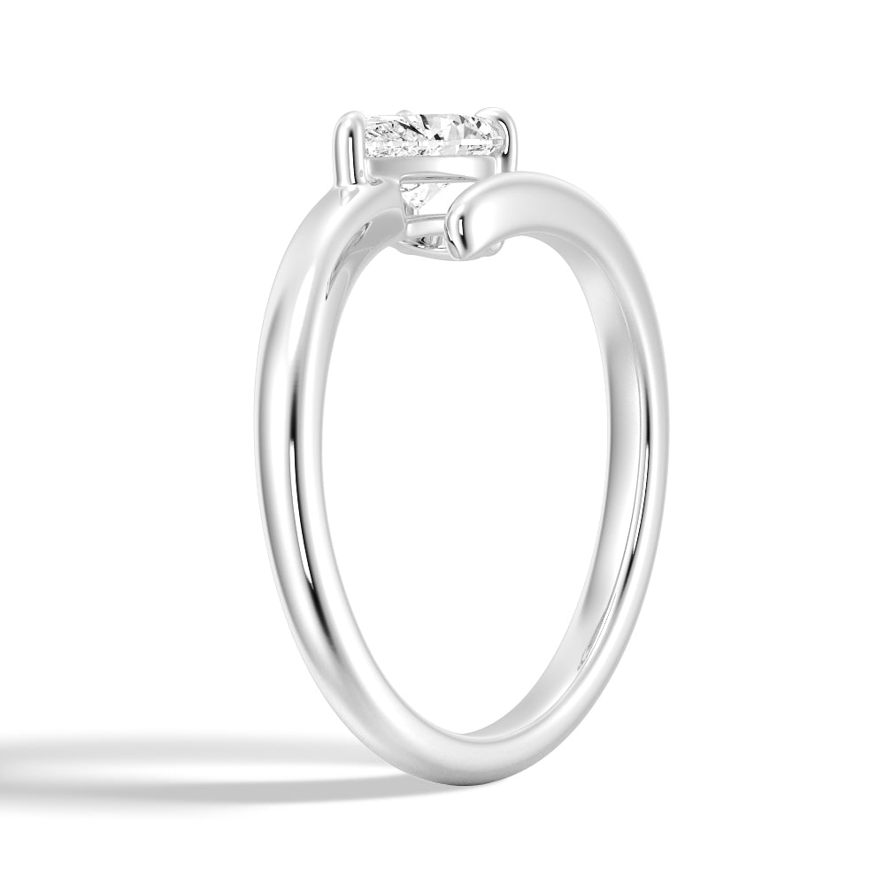 Exquisite Pear Shaped Lab Grown Diamond Promise Ring for Women - Perfect for Engagement, Anniversary & Romantic Gifts
