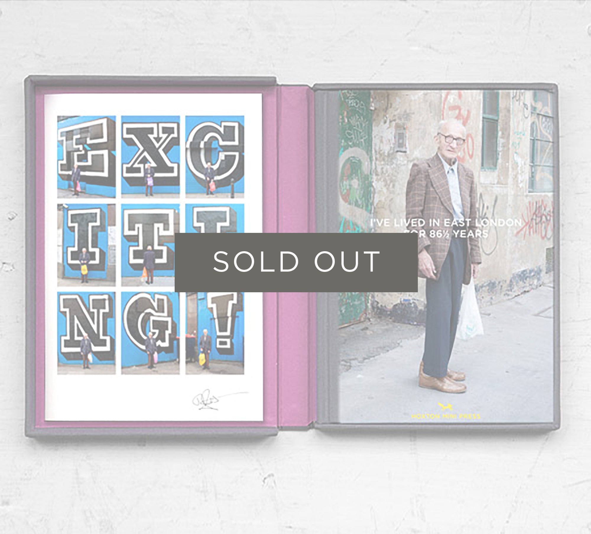 Collector's Edition Book & Print: I've Lived in East London for 86 Â½ Years - Perfect Gift for History Buffs & London Enthusiasts