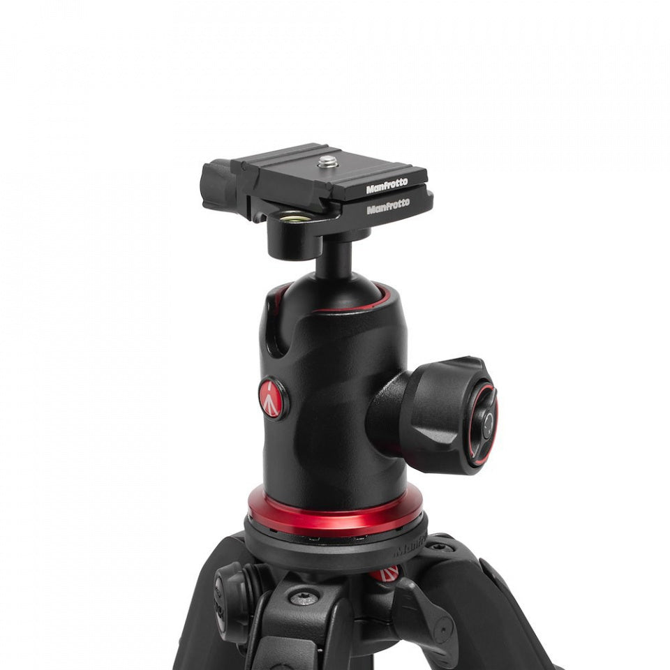 Manfrotto 190X AS Aluminum Tripod Kit with Ball Head - Professional Camera Tripod for Photography, Videography & Travel