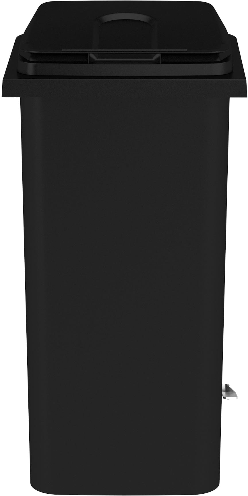 Safco 32 Gallon Plastic Step-On Trash Can with Lid - Heavy Duty Waste Receptacle for Office, Kitchen & Commercial Use [Model 9926] - Ideal for Recycling, Garbage Disposal & High-Traffic Areas