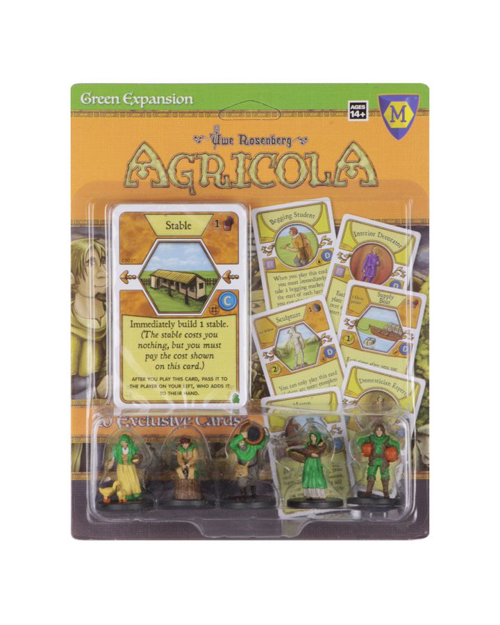 Agricola Game Expansion: Green - Enhance Your Farming Strategy Board Game Experience for Family & Friends Game Night
