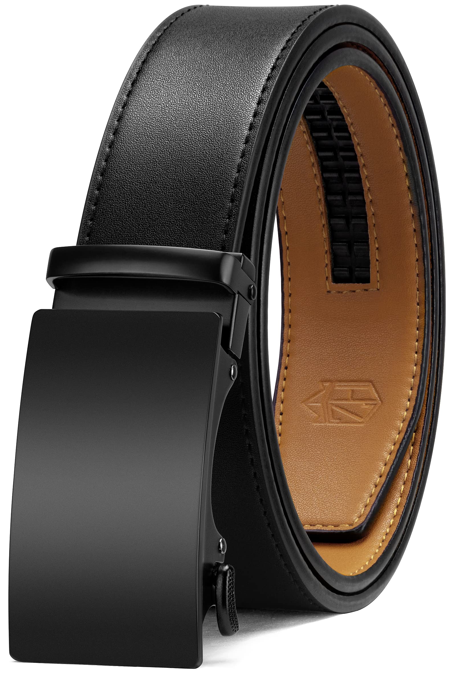 Premium Men's Ratchet Dress Belt - 1 3/8