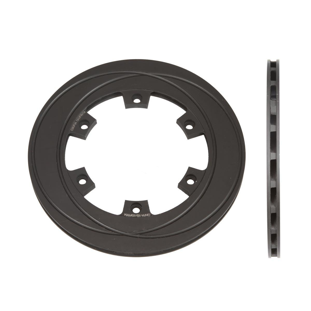 High-Performance Rear Rotor (210 x 12) - Grooved 2+2 Design for Enhanced Braking - Perfect for Motorcycles, ATVs, and Off-Road Vehicles
