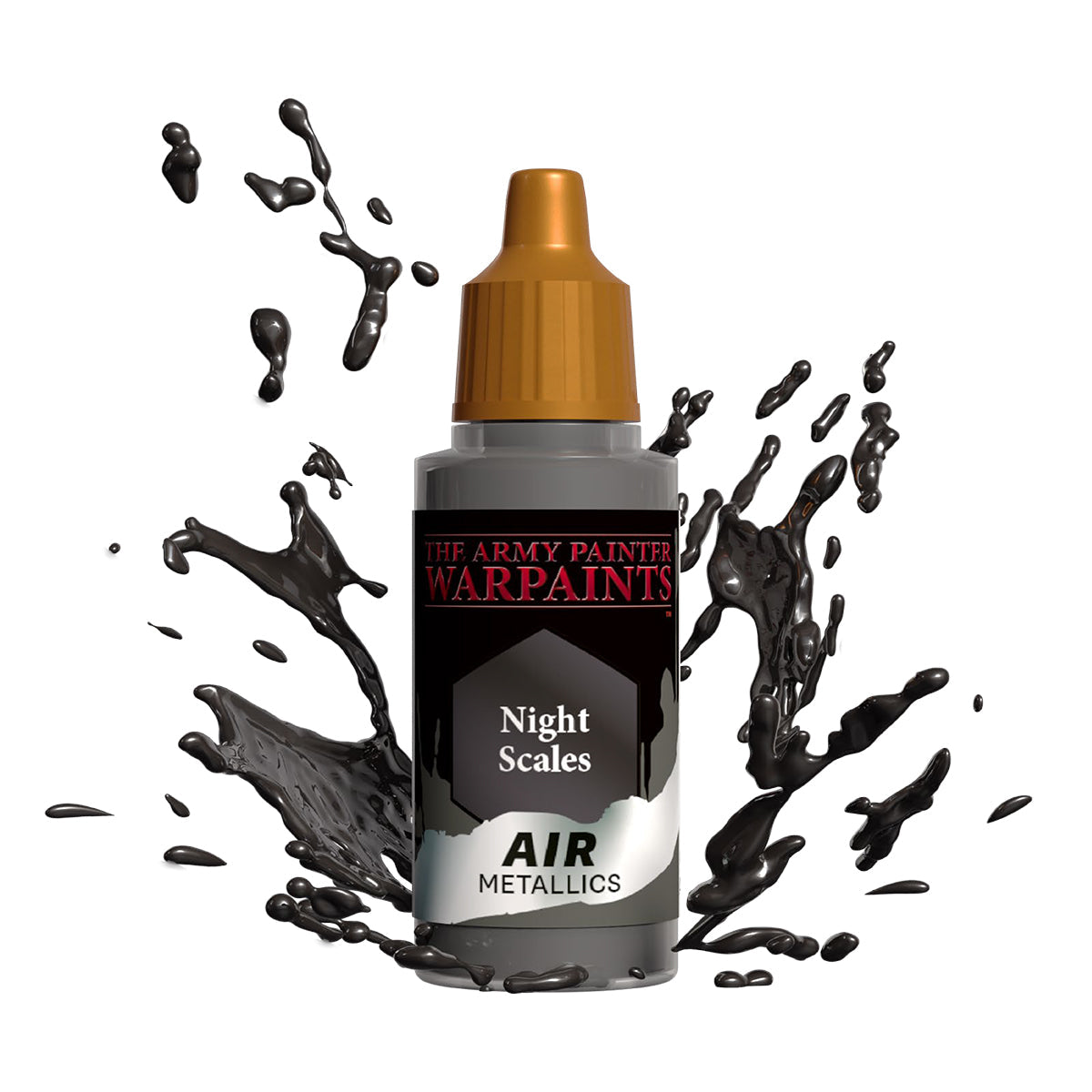 Warpaints Air Metallics: Night Scales - Premium Metallic Paint for Miniatures & Models - Perfect for Warhammer, D&D, and Tabletop Gaming