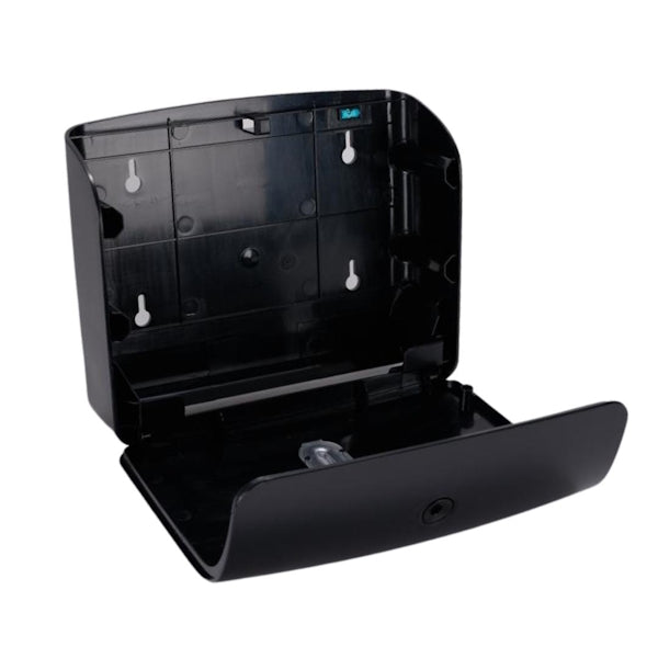Ultra-Slim Paper Towel Dispenser - Black or White - Space-Saving for Kitchen, Bathroom & Office Use