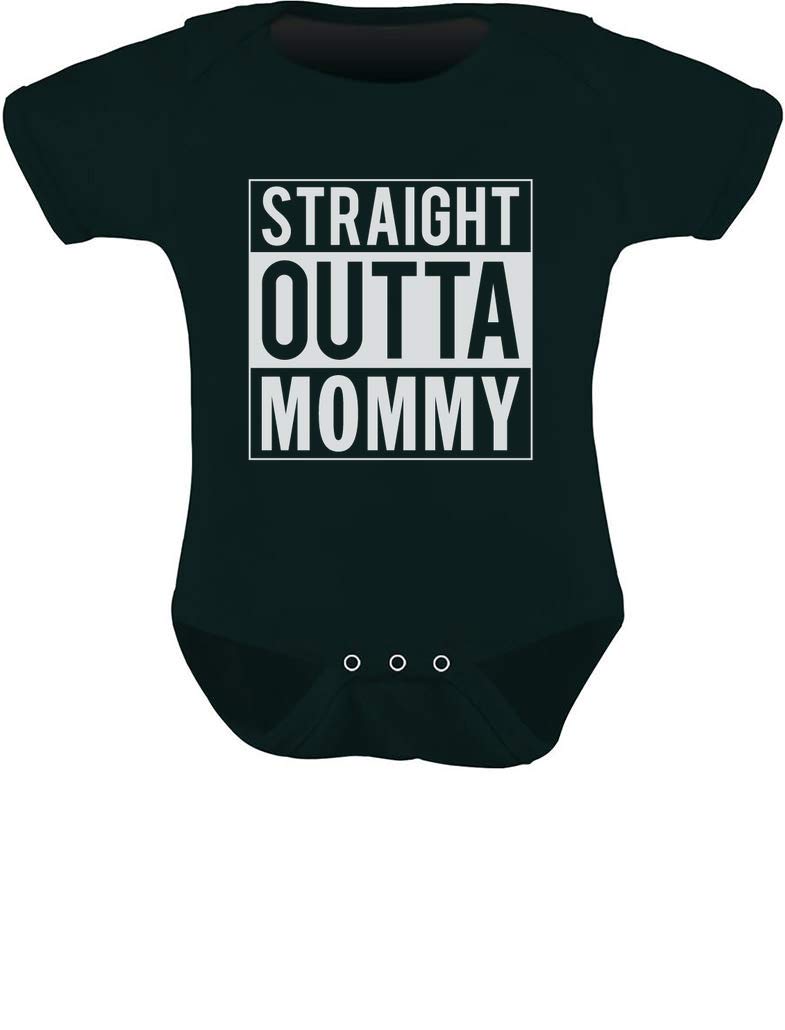 Funny Newborn Baby Bodysuit - Straight Outta Mommy Outfit for Boys & Girls | Cute New Mom Gift | Perfect for Baby Showers, Photoshoots & First Outings