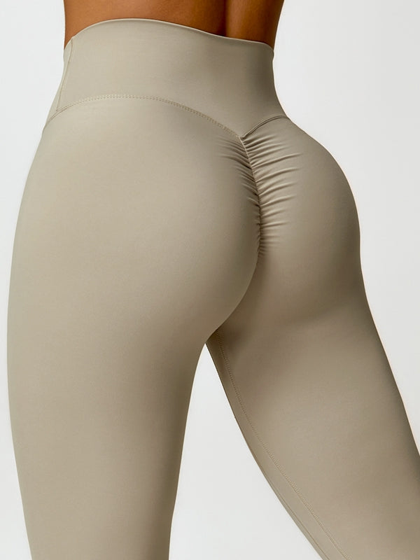 ZASUWA High Waisted Scrunch Butt Lifting Yoga Pants for Women - Perfect for Gym, Running & Workouts