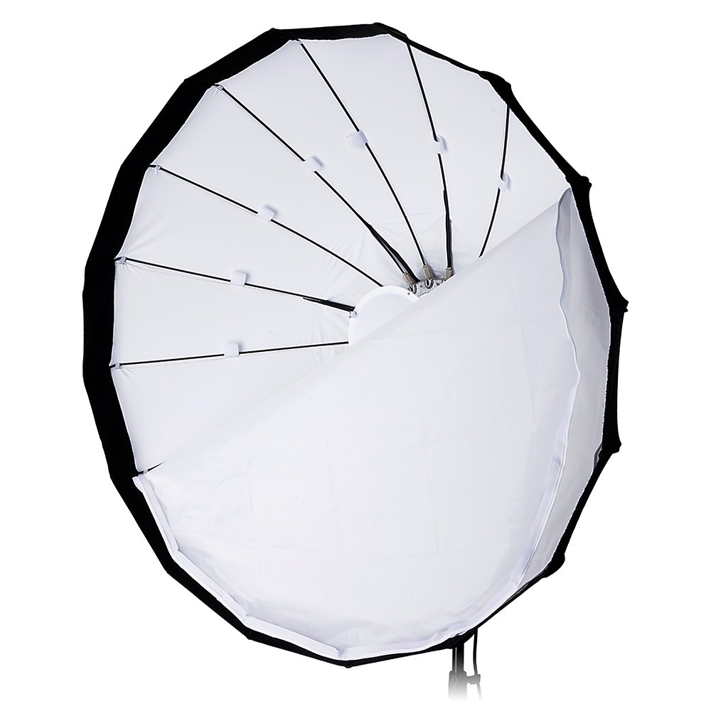 Pro Studio Solutions EZ-Pro 40in (100cm) Collapsible Beauty Dish & Softbox Combo with Novatron Speedring - Professional Photography Lighting for Strobe, Flash & Monolights - Perfect for Portrait, Fashion, and Beauty Photography