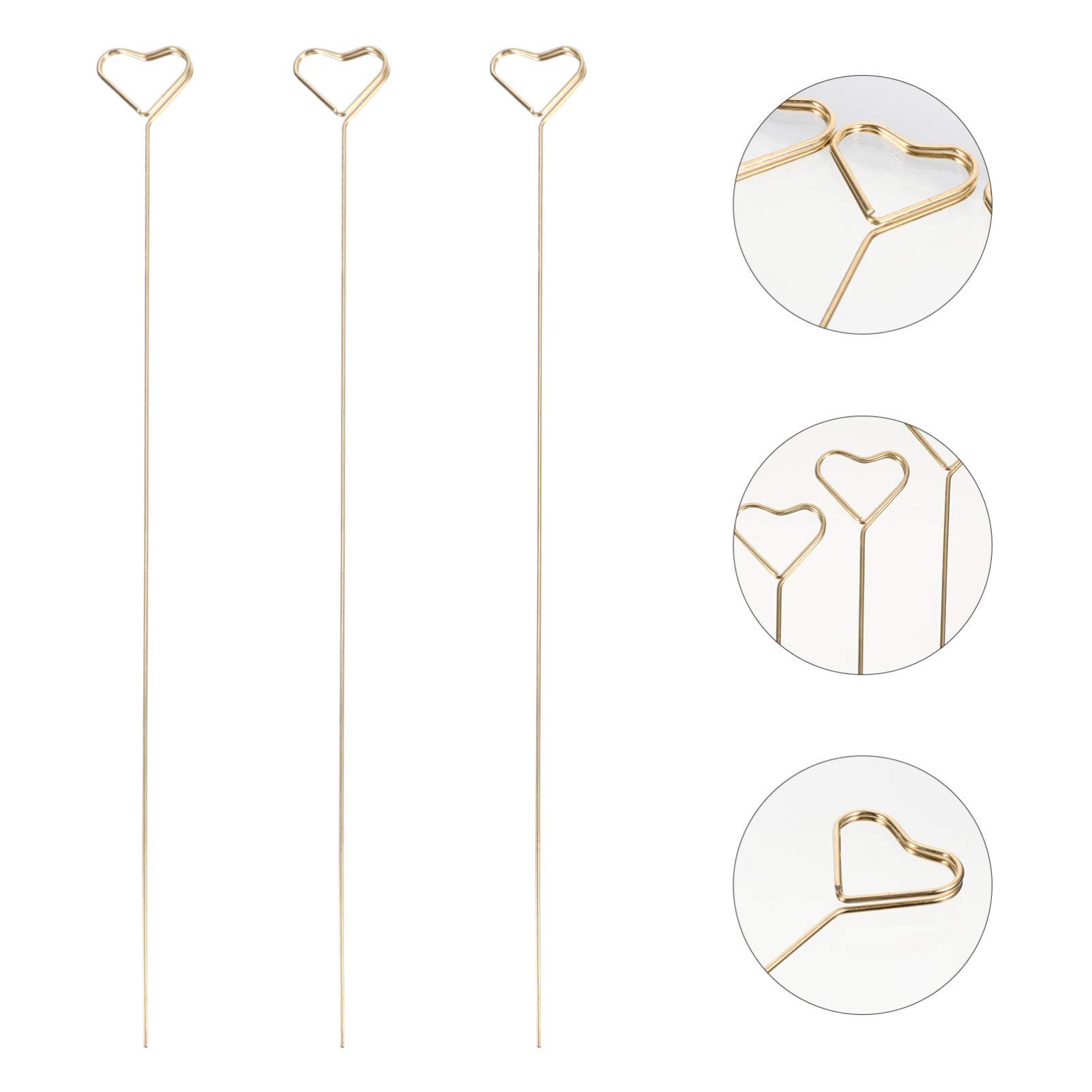 FOMIYES 10pcs Heart-Shaped Valentine's Day Card Holders - Plastic Message Memo Picture Stand Clips for Bouquets, Weddings & Parties | Perfect for DIY Wedding Decor, Photo Displays & Gift Packaging