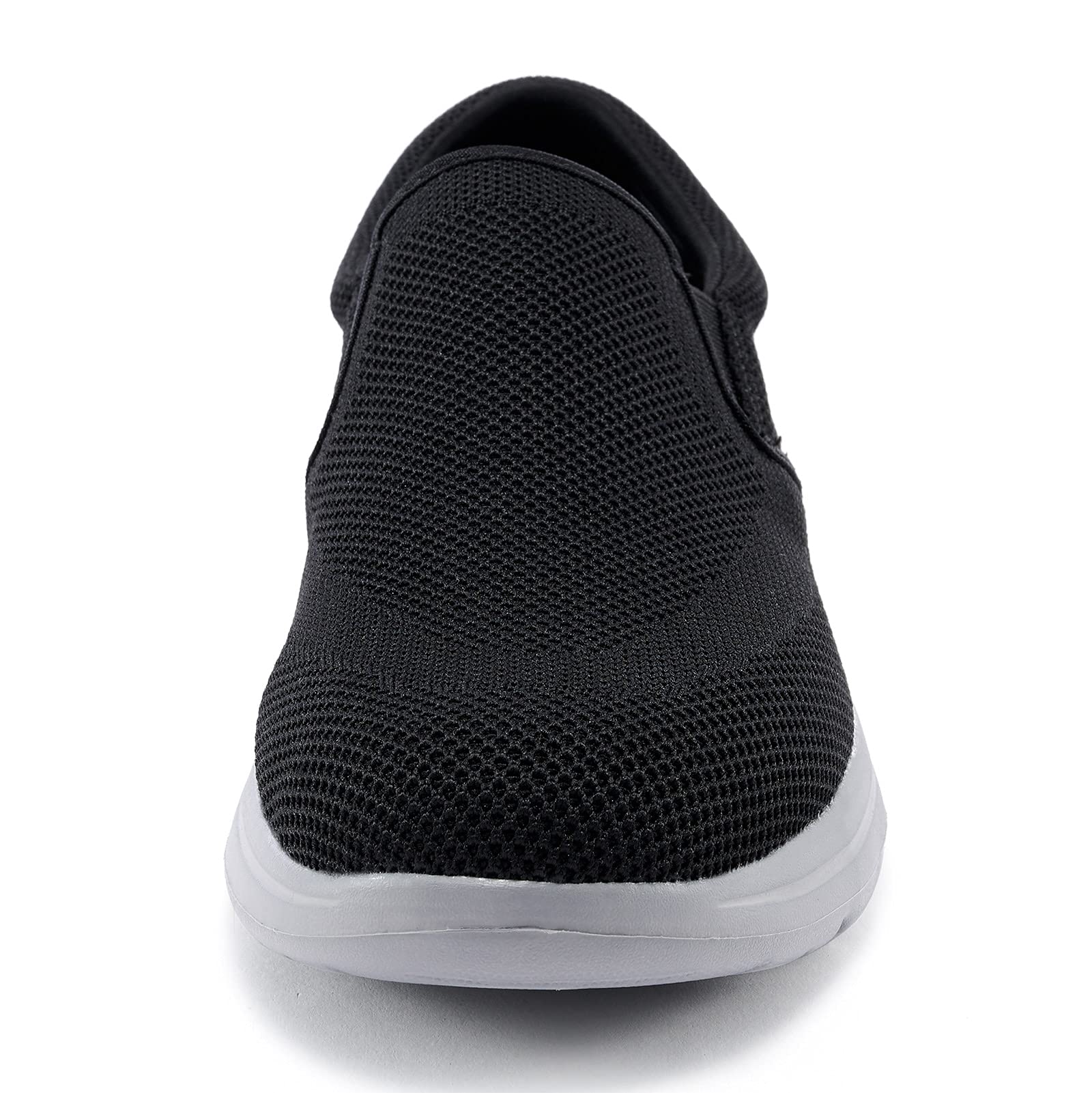 TIOSEBON Men's Breathable Mesh Slip-On Loafers - Lightweight Walking Shoes for Work, Driving & Tennis | Comfortable Casual Shoes for Daily Wear, Travel & Outdoor Activities