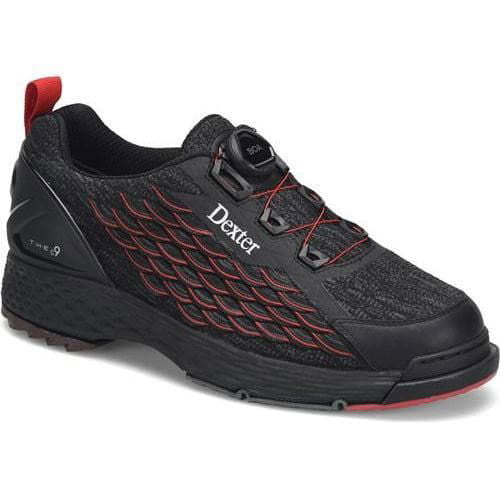 Dexter Men's THE C9 Lazer Knit BOA Bowling Shoes for Right or Left Hand - Perfect for Competitive Bowling & League Play