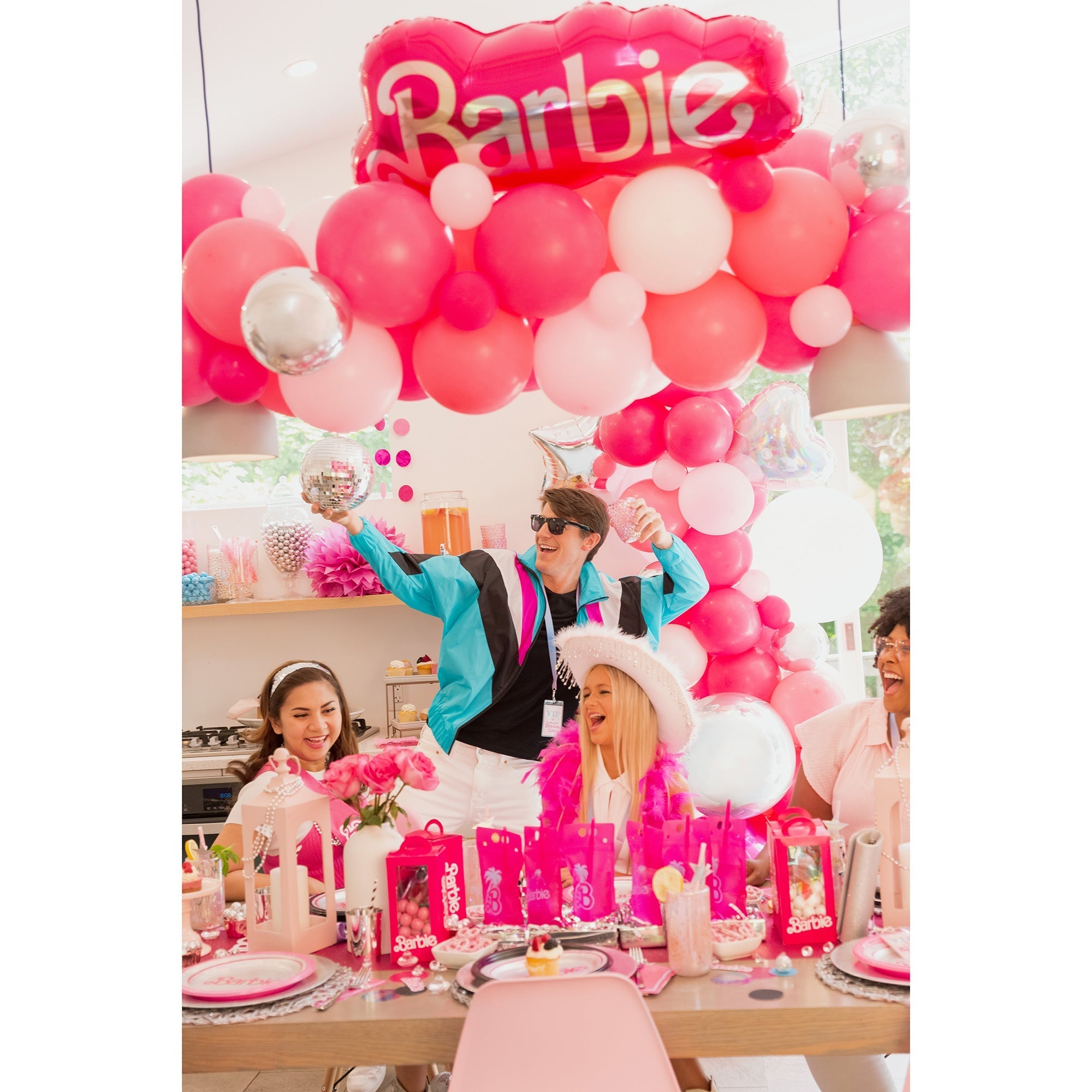 Barbie Malibu Beach Birthday Party Letter Banner - 1 Count - Perfect for Birthday Decorations, Themed Parties & Celebrations
