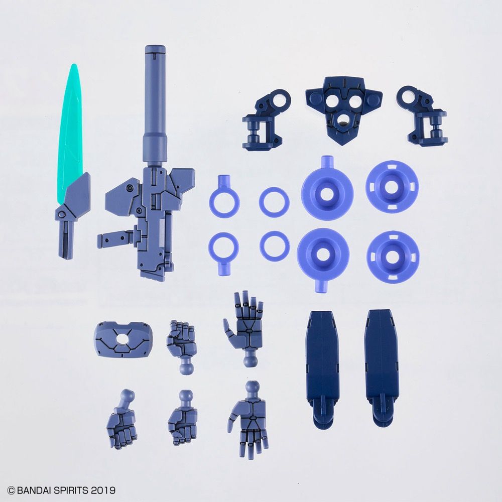Bandai 30 Minutes Missions 30MM #54 EXM H15B Acerby (Type B) Model Kit - Build & Customize Your Own Mecha Robot for Action Scenes & Display