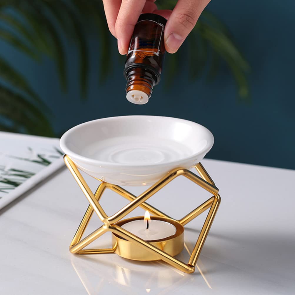 DOITOOL Ceramic Essential Oil Diffuser & Burner - Aromatherapy Lamp Stove Heater for Scented Oils, Candles & Incense | Perfect for Home Relaxation, Yoga, Spa & Bedroom Decor