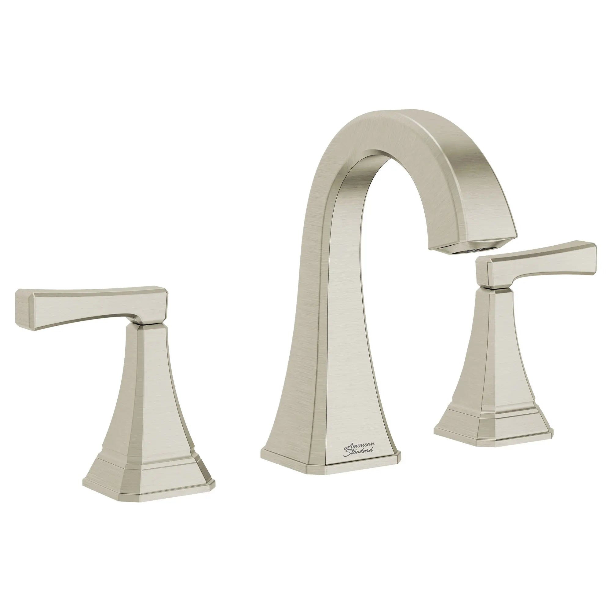 8 Inch Widespread 2 Handle Bathroom Faucet - 1.2 GPM/4.5 LPM Water Flow with Lever Handles - Perfect for Modern Bathroom Vanities & Powder Rooms