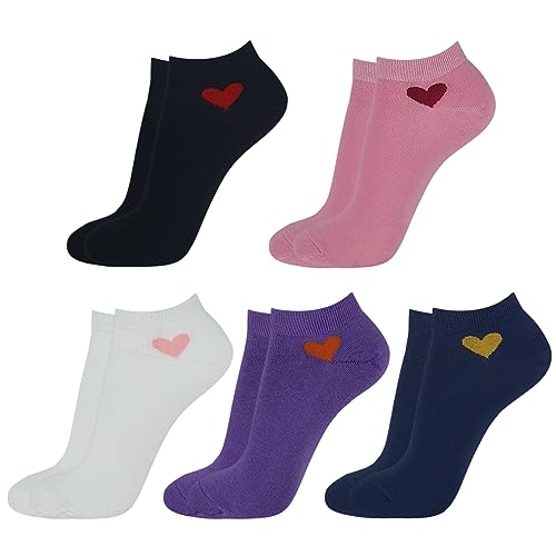 5 Pack - Heart Pattern