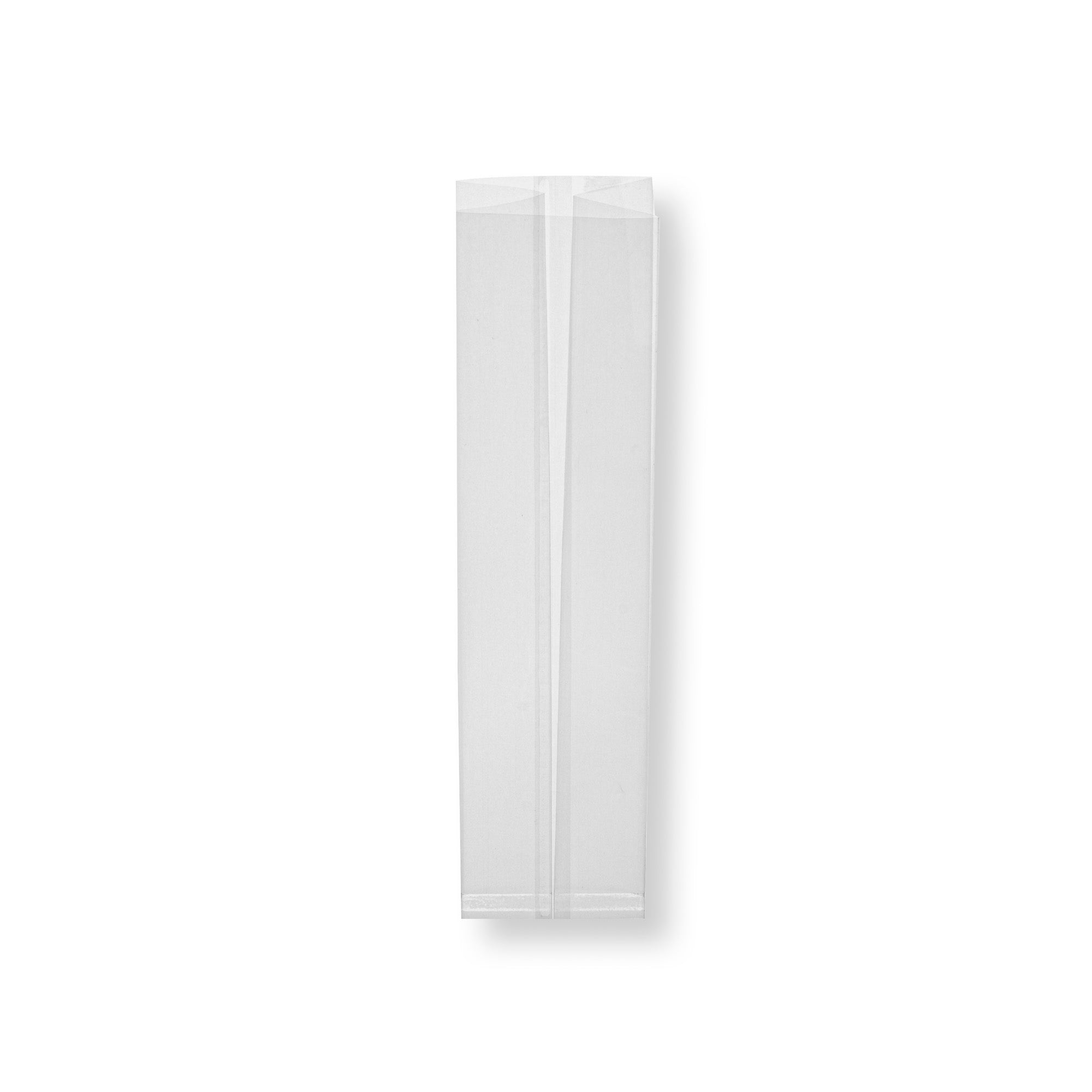 Clear Plastic Gusset Bags - High Clarity, Heat Sealable, 2