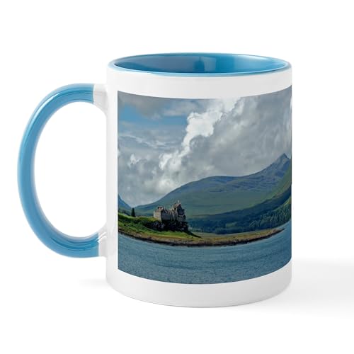 White/Blue Inside - Duart Castle Mug