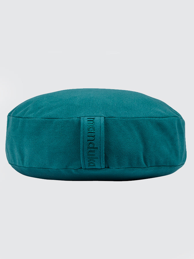 Manduka Round Meditation Cushion - Premium Zafu Yoga Pillow for Meditation & Mindfulness Practice - Ideal for Home, Studio & Outdoor Yoga Sessions