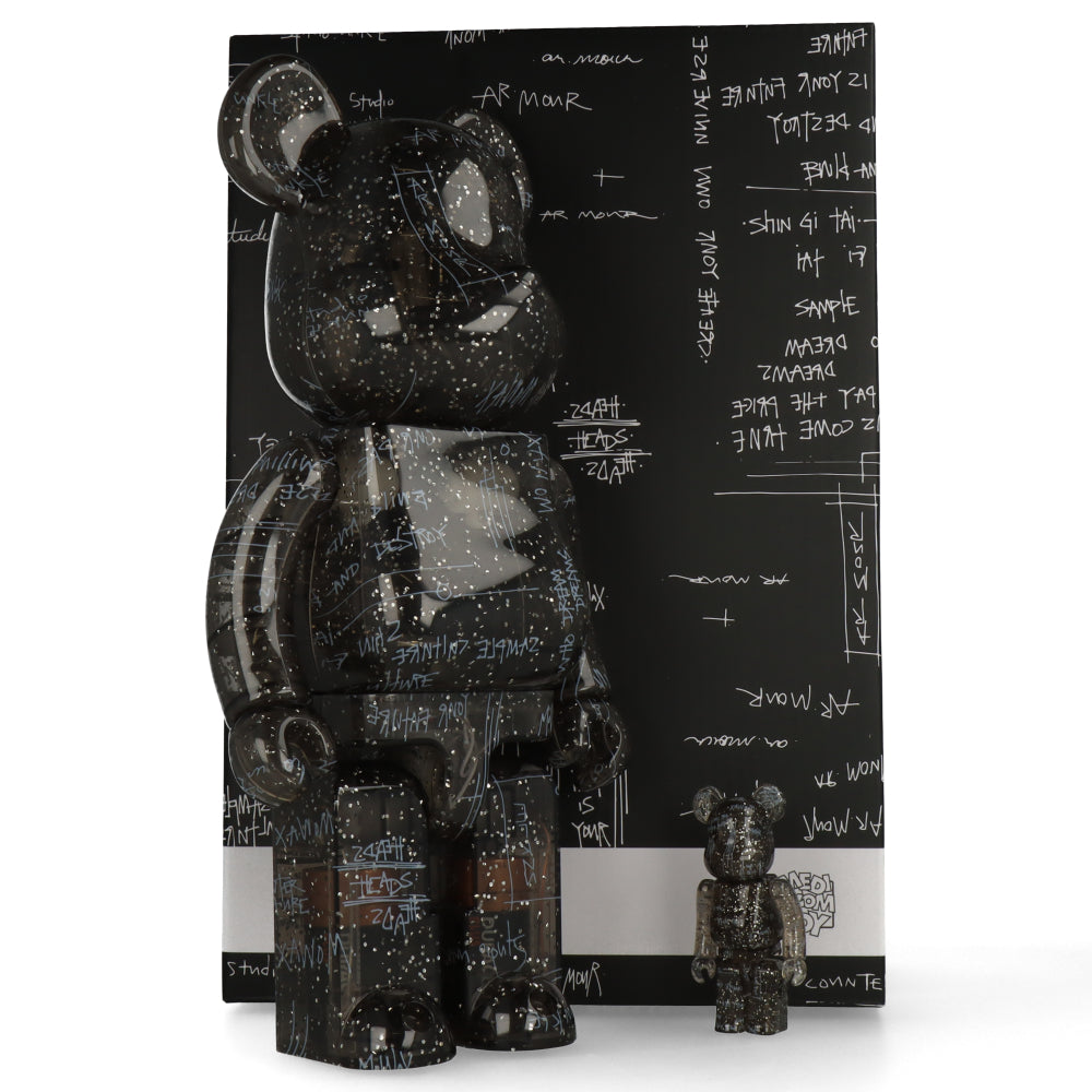 400% + 100% Bearbrick UNKLE x Studio Ar.Mour Limited Edition Collectible Art Toy - Perfect for Display, Home Decor & Gifts for Collectors