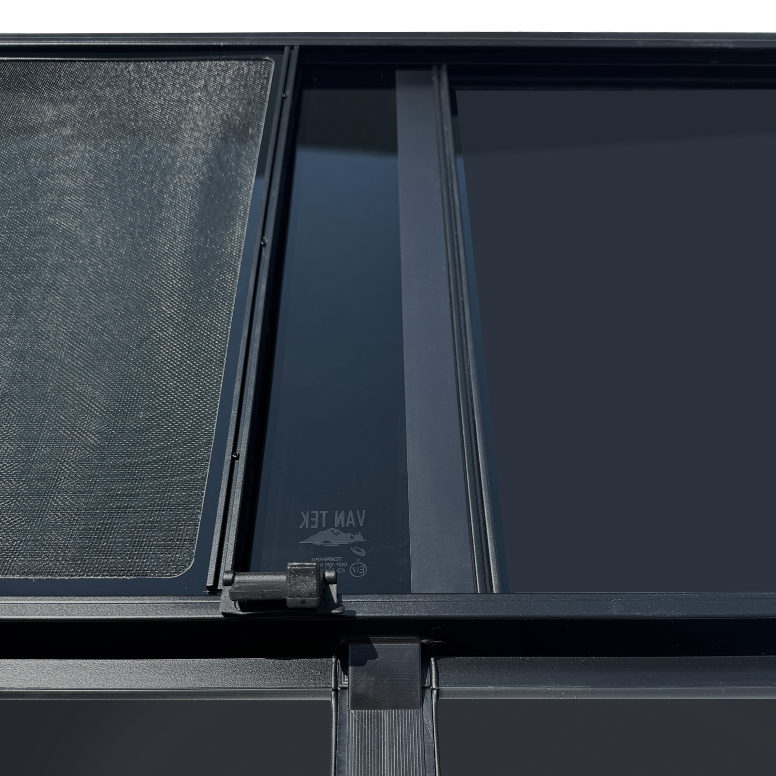 Mercedes Sprinter Driver Side Sliding Window with Fly Screen | Replacement Van Window | Bug Protection for Camping & Road Trips