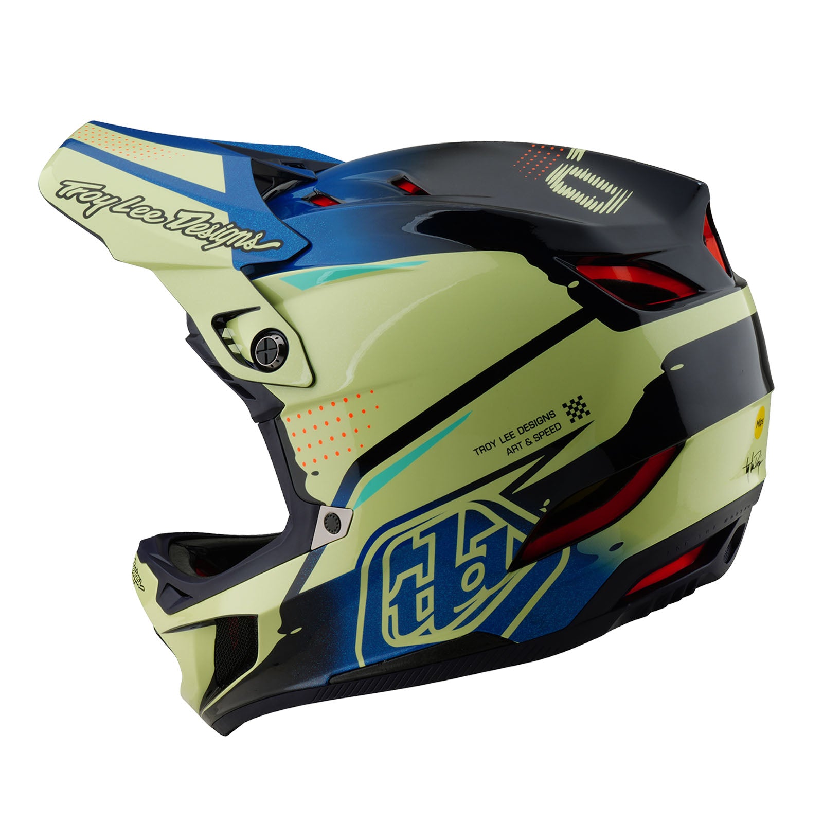 D4 Composite Helmet - High Visibility Drip Glo Yellow - Perfect for Construction, Cycling & Outdoor Safety Gear