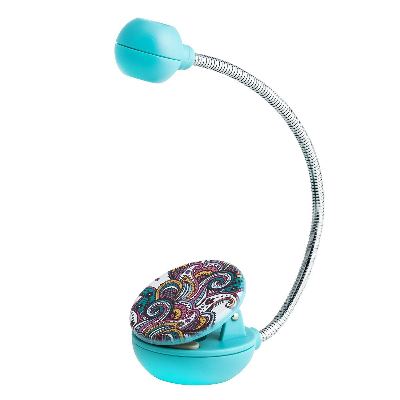 USB Rechargeable Clip-On Book Light for Reading in Bed - Perfect for Nighttime Reading, Travel, and Studying