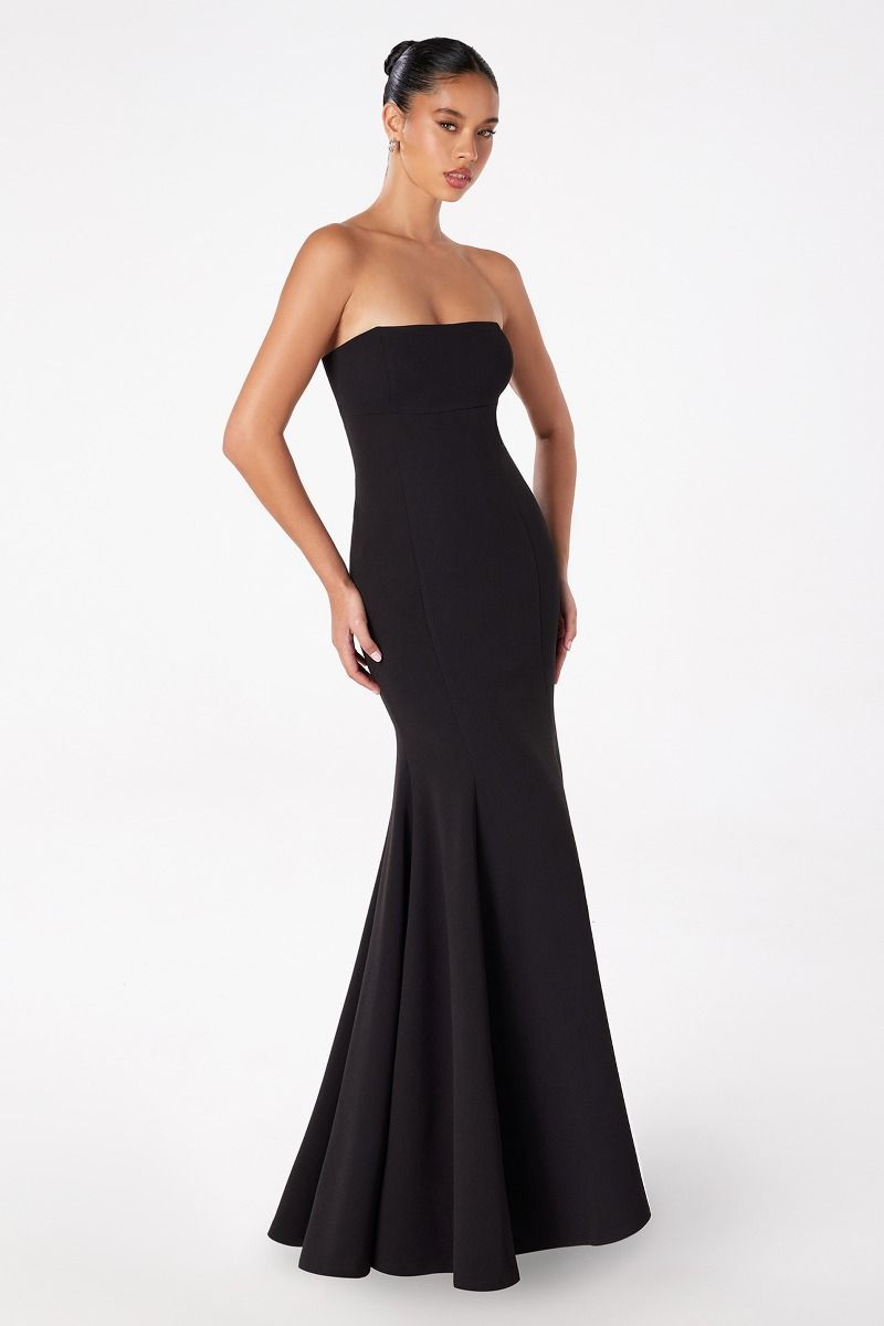 Poppy Maxi Dress - Strapless Fitted Summer Dress for Women | Beach Wedding, Party & Vacation Outfit