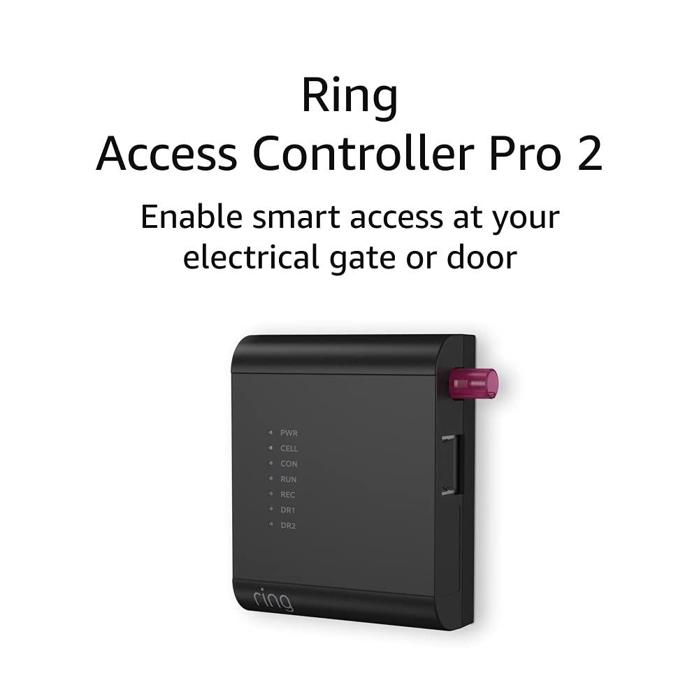 Ring Access Controller Pro 2 - Smart Home Security System with Professional Installation Recommended | Perfect for Front Door, Apartment & Office Access Control