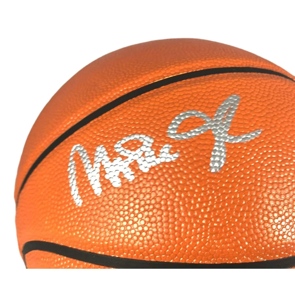 Magic Johnson & Larry Bird Dual Signed Basketball - LA Lakers & Celtics Autographed Collectible with JSA COA - Perfect for NBA Memorabilia Fans & Sports Collectors