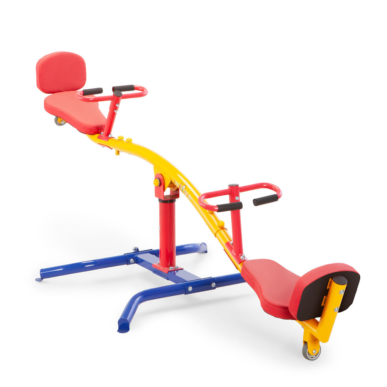TT 360 Spinning Teeter Totter - Kids Outdoor Seesaw Play Set for Backyard & Playground - Perfect for Toddler Physical Development & Family Fun