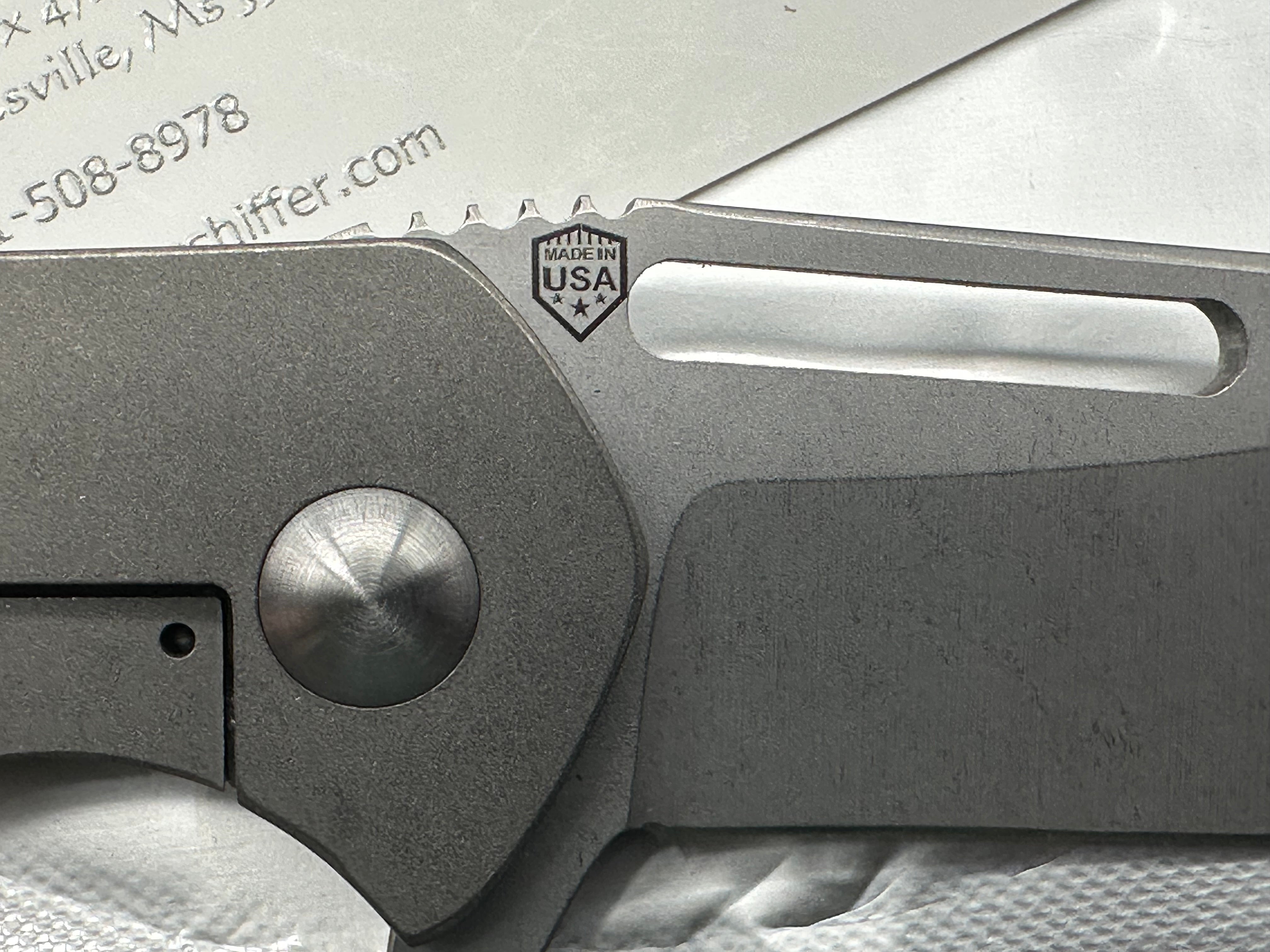 Doc Shiffer 3 Recon Flipper - Premium Tactical Pocket Knife for Outdoor Survival, Camping & EDC | Heavy Duty Folding Knife with Quick Deploy Blade for Hunting, Hiking & Everyday Carry