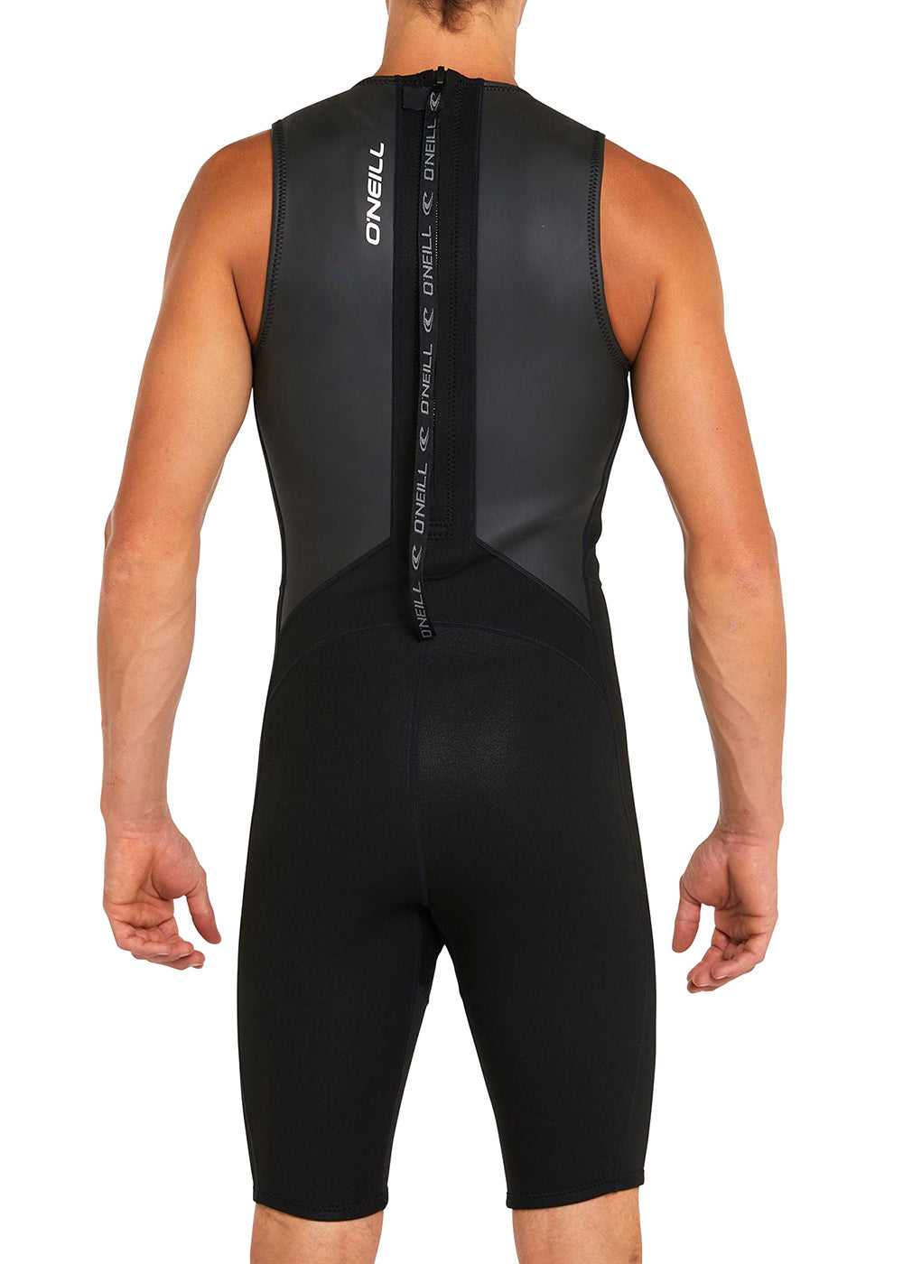 O'Neill Men's Reactor II 2mm Back Zip Short John Wetsuit for Surfing, Diving & Water Sports - Premium Neoprene Swimwear for Warm Water Activities