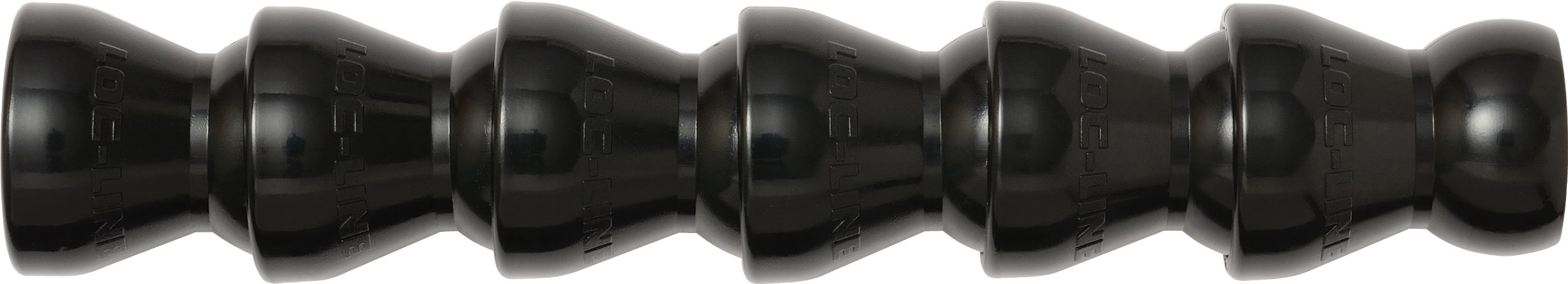 Loc-line 59860-BLK Black Acetal Copolymer Flexible Hose - 1/2