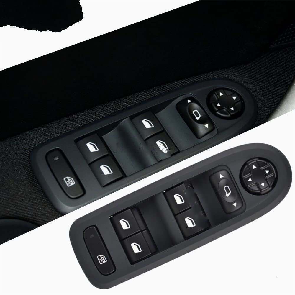ANTWAX Electric Window Power Control Master Switch for Peugeot 208 2008 308 408 - Car Power Window Switch (Color: 1) | Auto Window Control Replacement Part for Smooth Operation
