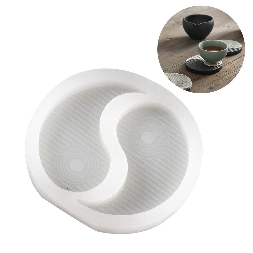 DIY Silicone Resin Coaster Molds - Puzzle Shape Epoxy Molds for Handmade Coasters & Soap Dishes - Perfect for Home Decor, Craft Projects & Gift Making