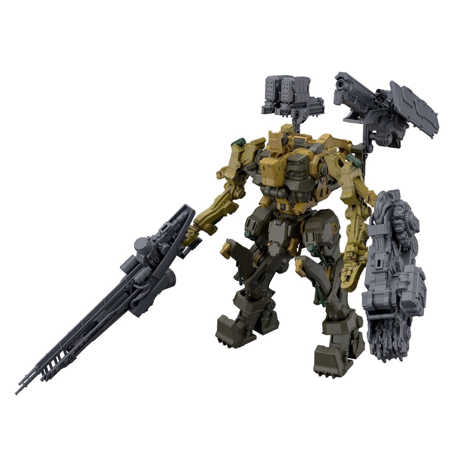 Bandai 30MM 1/100 RaD CC-3000 Wrecker Milk Tooth Model Kit - Armored Core VI: Fires of Rubicon Mecha Action Figure for Collectors & Wargaming Scenes