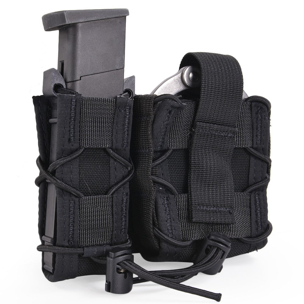 High Speed Gear LEO TACO Tactical Holster - Pistol & Handcuff Combo | USA Made | Perfect for Law Enforcement, Security & Concealed Carry