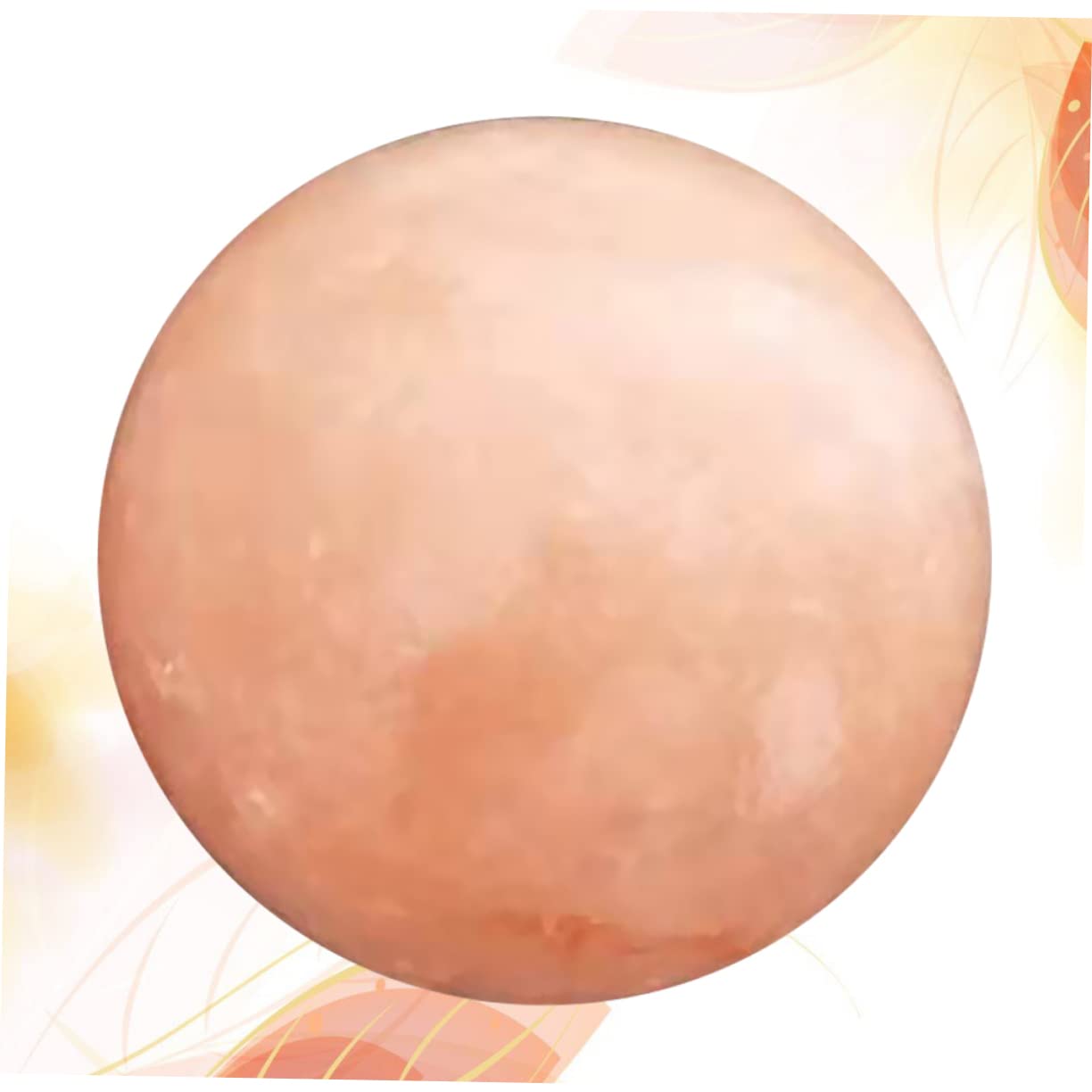 Natural Himalayan Salt Soap Ball - Exfoliating Massage Stones for Body Scrub & Spa Relaxation | Perfect for Home Spa, Self-Care & Family Wellness