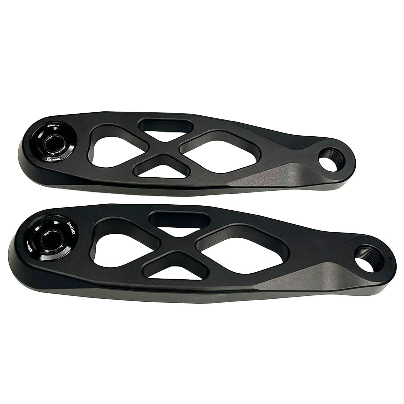 5Dev R Spec eCranks - 160mm Black ETOR Crankset | High-Performance Bike Cranks for Road & Mountain Biking