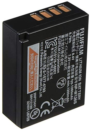 Fujifilm NP-W126S Rechargeable Lithium-Ion Battery for X-T30 X-T3 X-T4 X-Pro3 X100V - Perfect for Travel & Street Photography
